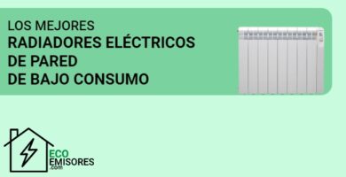 Radiadores electricos de pared de bajo consumo